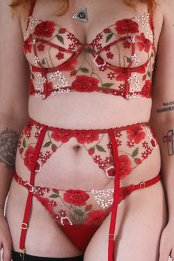 Pre-order Rose Garden Brazilian Knickers